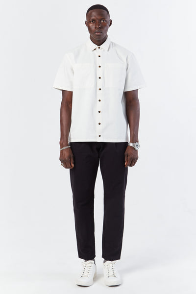 Webster Button-Up Shirt | White - Law 17