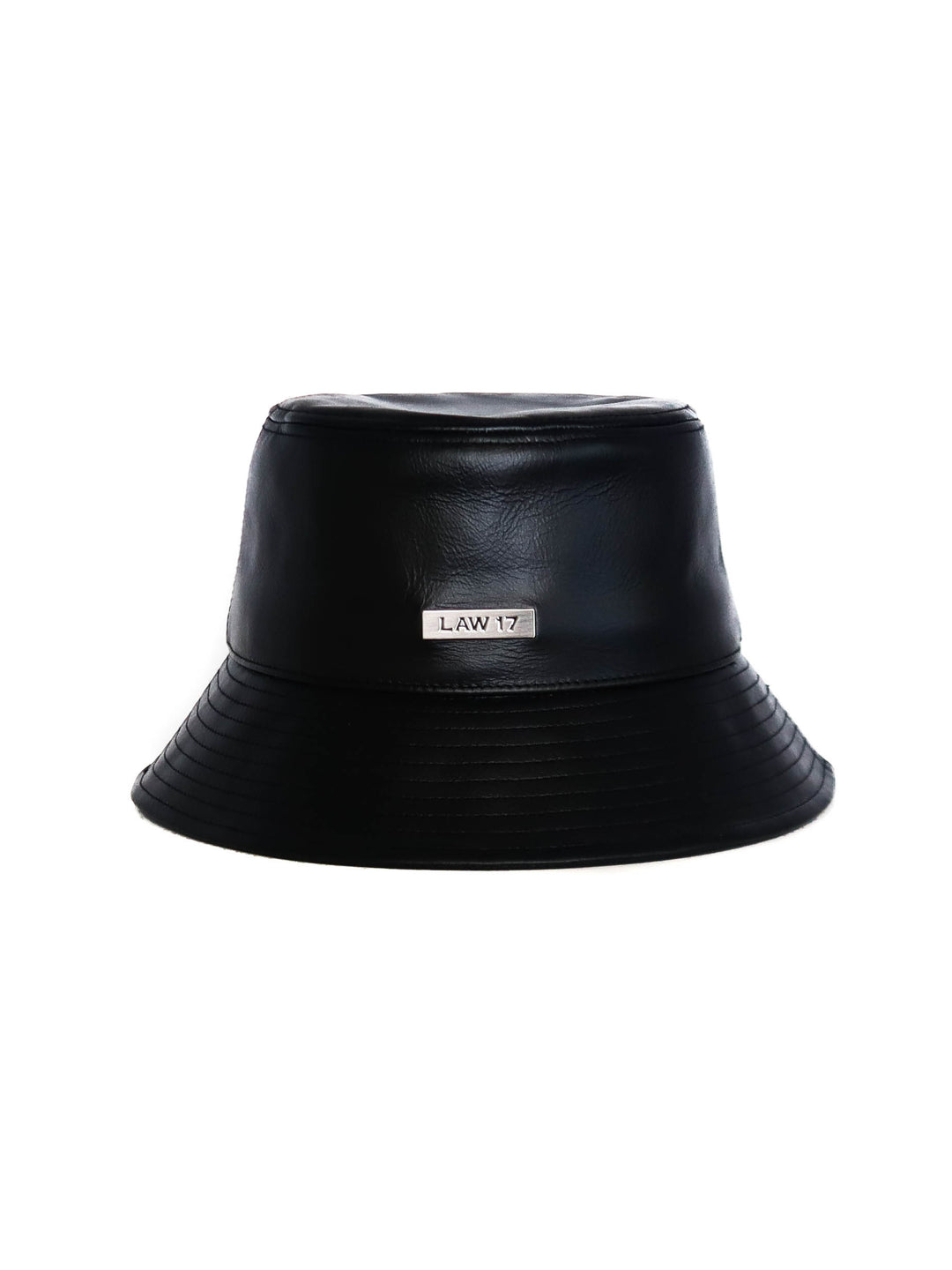 Marchen ♥Objet wide leather strap bucket hat_3color Classic Leather Bucket Hat | Black – Law 17